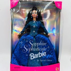 Sapphire Sophisticate 1997 Special Edition Barbie. NRFB.
